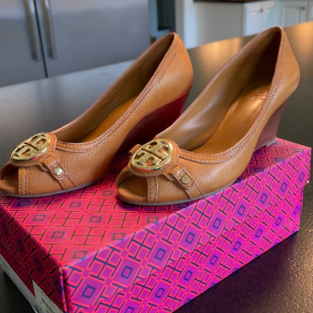 Tory Burch Leticia 65 mm Open Toe Wedge